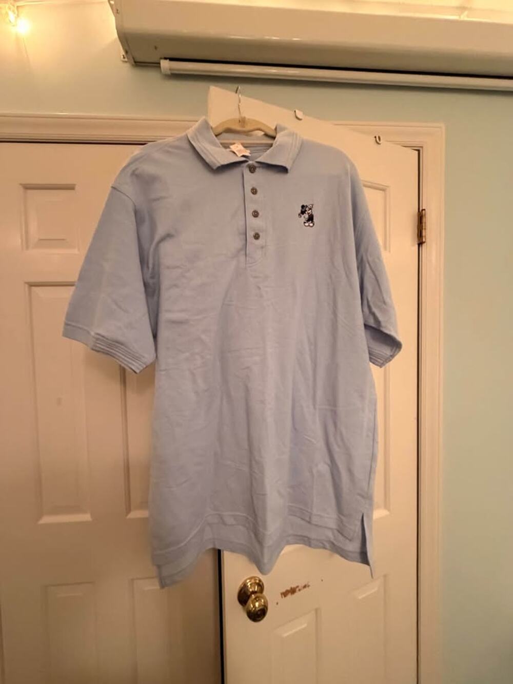 Disney Mickey Mouse Golf Polo Shirt Size Large